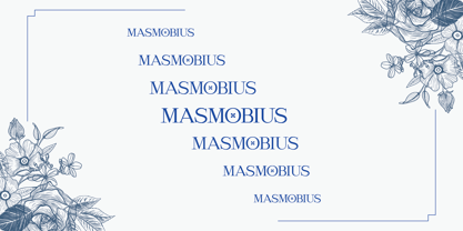 Masmobius Font Poster 5