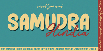 Samudra Hindia Font Poster 1