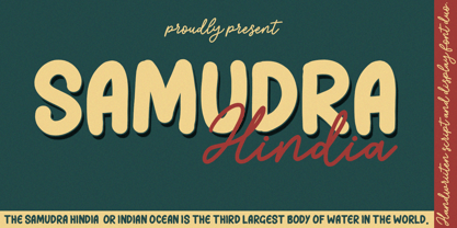 Samudra Hindia Font Poster 8