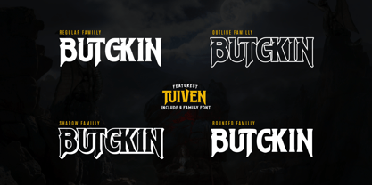 Tuiven Font Poster 2