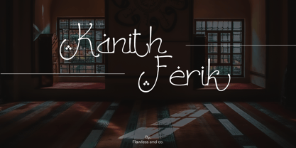 Koriyah Font Poster 7