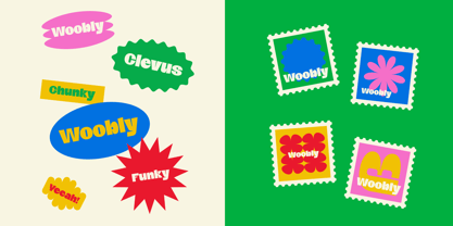 Woobly Font Poster 7