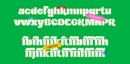 Woobly Font Poster 10