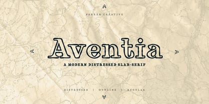 Aventia Serif Font Poster 1