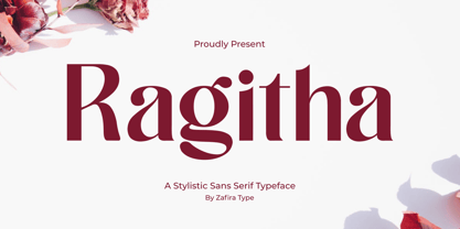 Ragitha Font Poster 1