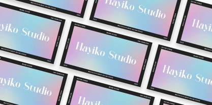 Rastology Font Poster 3