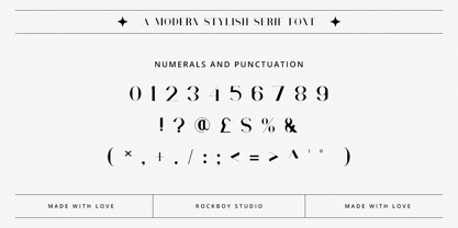 Rastology Font Poster 9