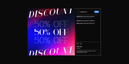 Rastology Font Poster 4