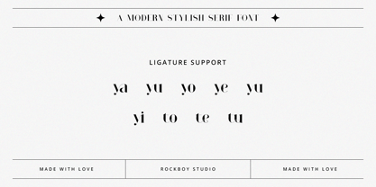 Rastology Font Poster 10