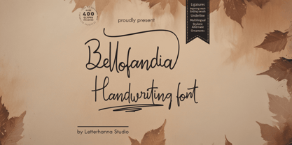 Bellofandia Font Poster 1