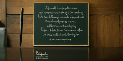 Bellofandia Font Poster 7