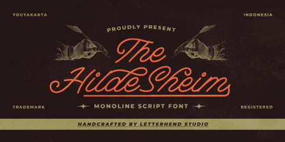 Hildesheim Font Poster 1