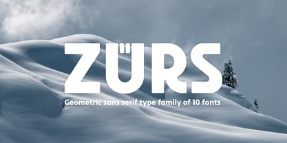 Zuers Font Poster 1