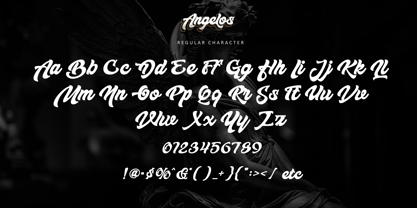 Angelos Font Poster 12