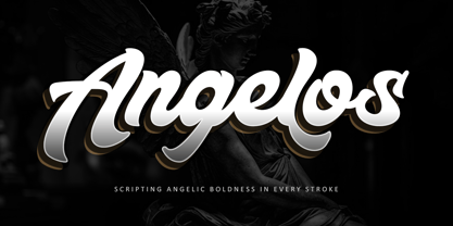 Angelos Font Poster 1