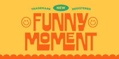 Funny Moment Font Poster 1