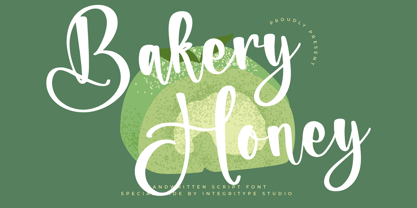 Bakery Honey Font Poster 1