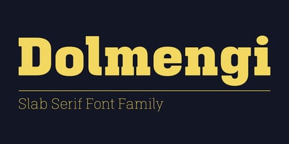 Dolmengi Font Poster 3