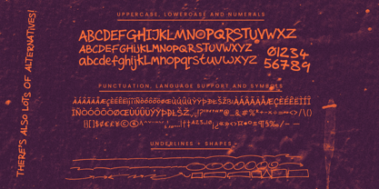 Shoegaze Font Poster 3