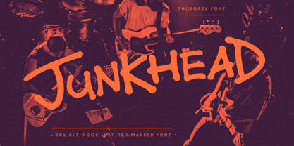 Shoegaze Font Poster 10