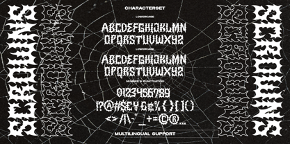 Scrowns Font Poster 9