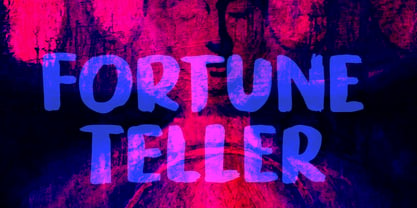 Fortune Teller Font Poster 1