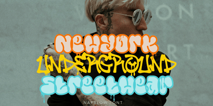 Napblow Font Poster 5