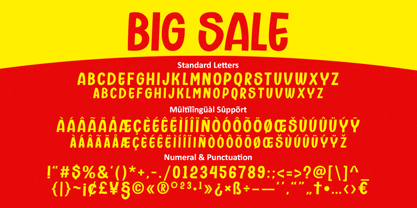 Big Sale Font Poster 8