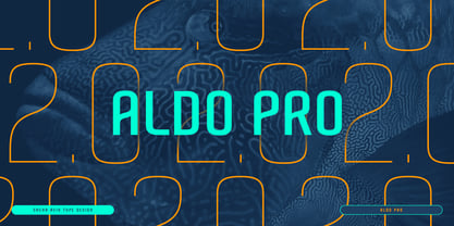 Aldo Pro Font Poster 1