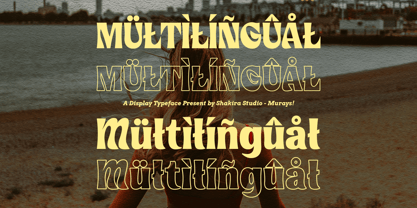 Murays Font Poster 10