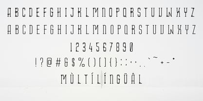 Spatialace Font Poster 2