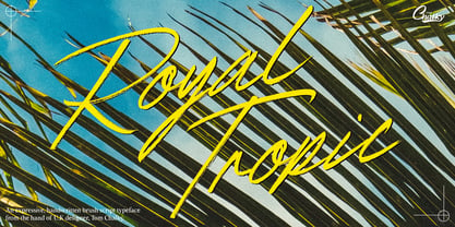 Royal Tropic Font Poster 1