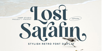 Lost Sarafin Font Poster 1