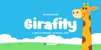 Girafity Font Poster 12