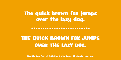 Girafity Font Poster 10