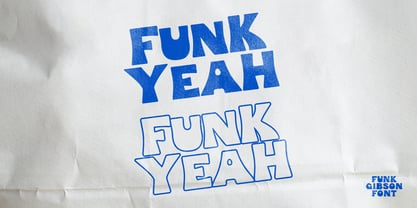 Funk Gibson Font Poster 8