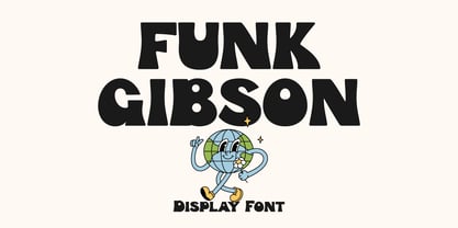 Funk Gibson Font Poster 1