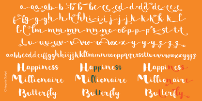 Chiagote Font Poster 9