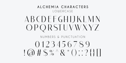 Alchemia Decorative Font Poster 6