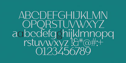 Helnore Font Poster 2