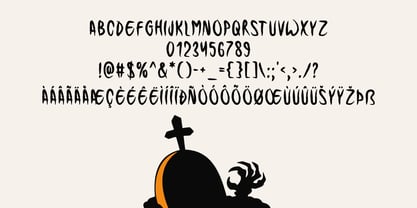 Hallowtide Font Poster 5