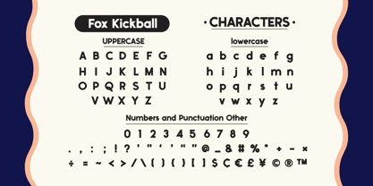 Fox Kickball Font Poster 6