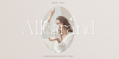 Allegrand Font Poster 1