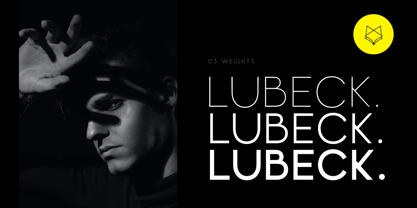 Lubeck Font Poster 5