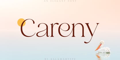 Careny Font Poster 1
