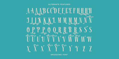 Gruesome Font Poster 10