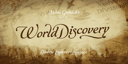 World Discovery Font Poster 1