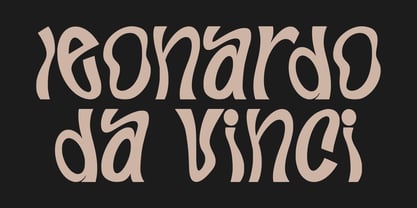 Whimping Font Poster 3