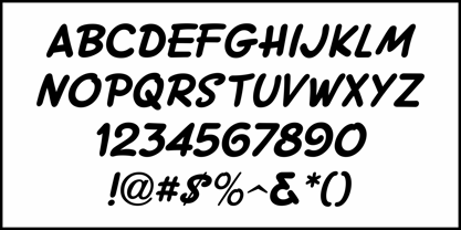 Pen Nib Casual JNL Font Poster 5