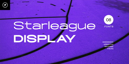 Starleague Font Poster 1